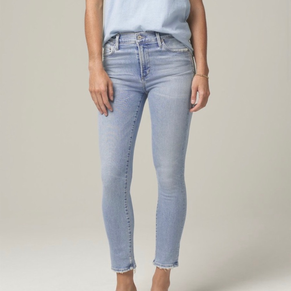 Citizens of Humanity Rocket Crop Mid Rise Skinny